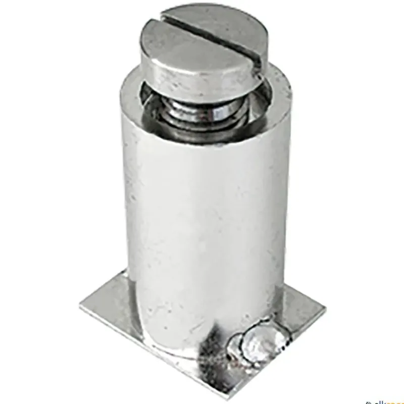 Anclaje pódium columna redonda| Equipamiento Piscina