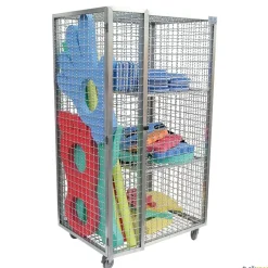 Armario piscina aluminio (alto)| Muebles Piscina