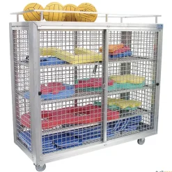 Armario piscina de aluminio (largo)| Muebles Piscina