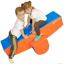 Elk Sport Balancín de espuma forrada cosida| Formas Geométricas De Espuma|Figuras Espuma Psicomotricidad