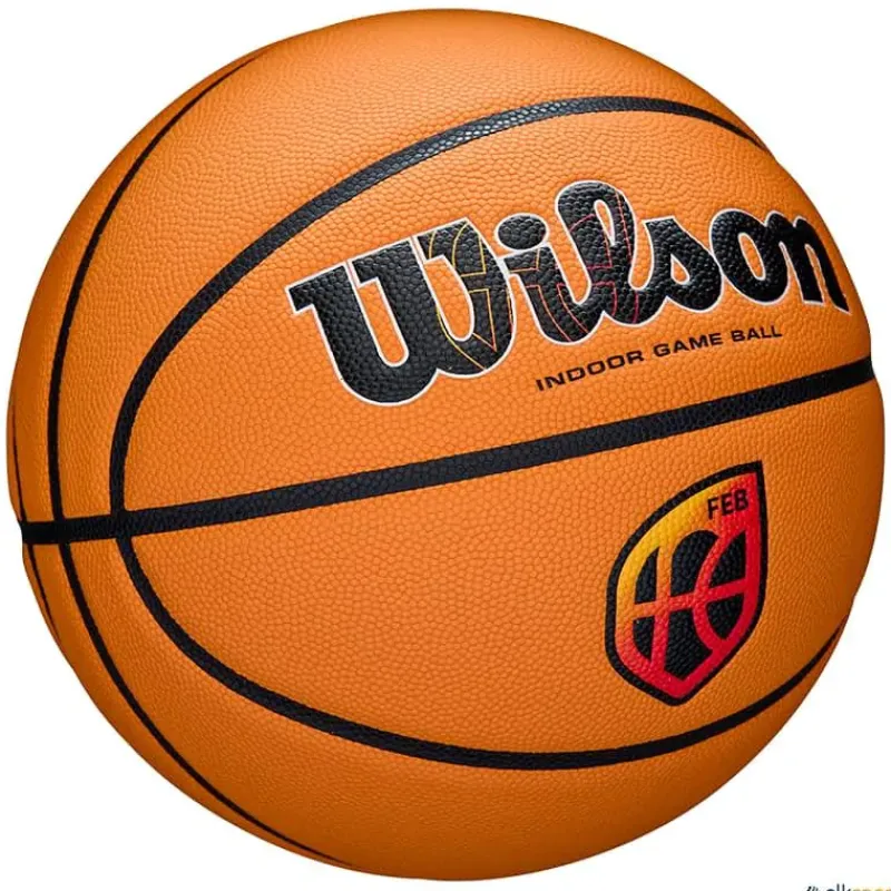 Wilson Balón baloncesto Evo NXT FIBA Game Ball FEB | Talla 7| Baloncesto|Baloncesto