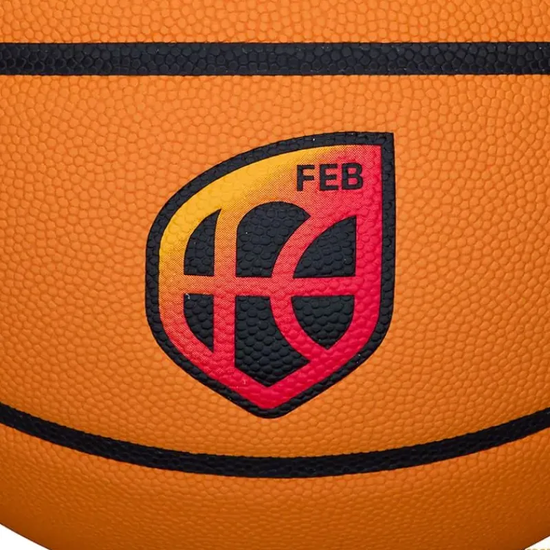 Wilson Balón baloncesto Evo NXT FIBA Game Ball FEB | Talla 7| Baloncesto|Baloncesto