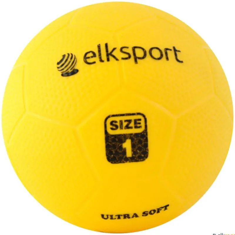 Elk Sport Balón balonmano Elk Ultra Soft | Talla 1| Balones Iniciación Balonmano|Balonmano