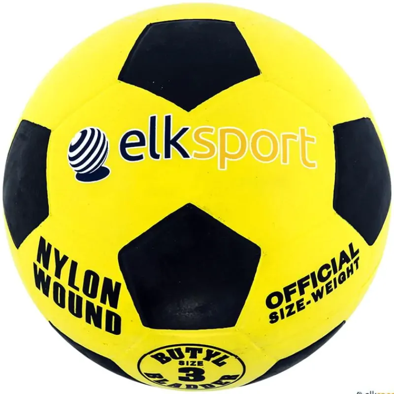 Elk Sport Balón fútbol caucho 3| Balones Iniciación Fútbol|Fútbol