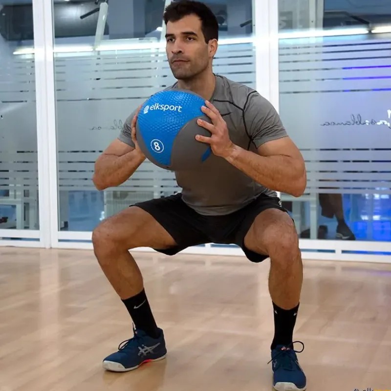 Elk Sport Balón medicinal bicolor| Balones Medicinales|Balones