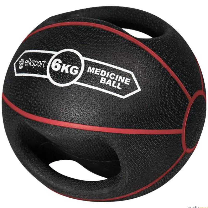 Elk Sport Balón medicinal con asas Premium| Balones Medicinales|Balones