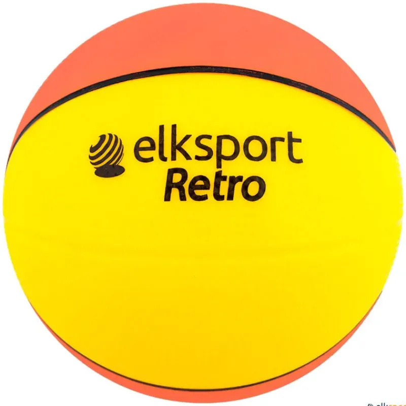 Elk Sport Balón minibasket Retro | Talla 5| Escuela Deportiva|Escuela Deportiva