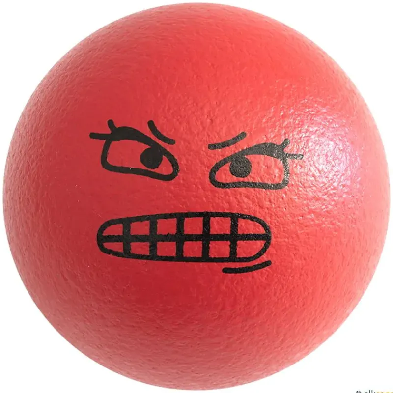 Volley Balones espuma emociones (6 unidades)| Inteligencia Emocional|Espuma