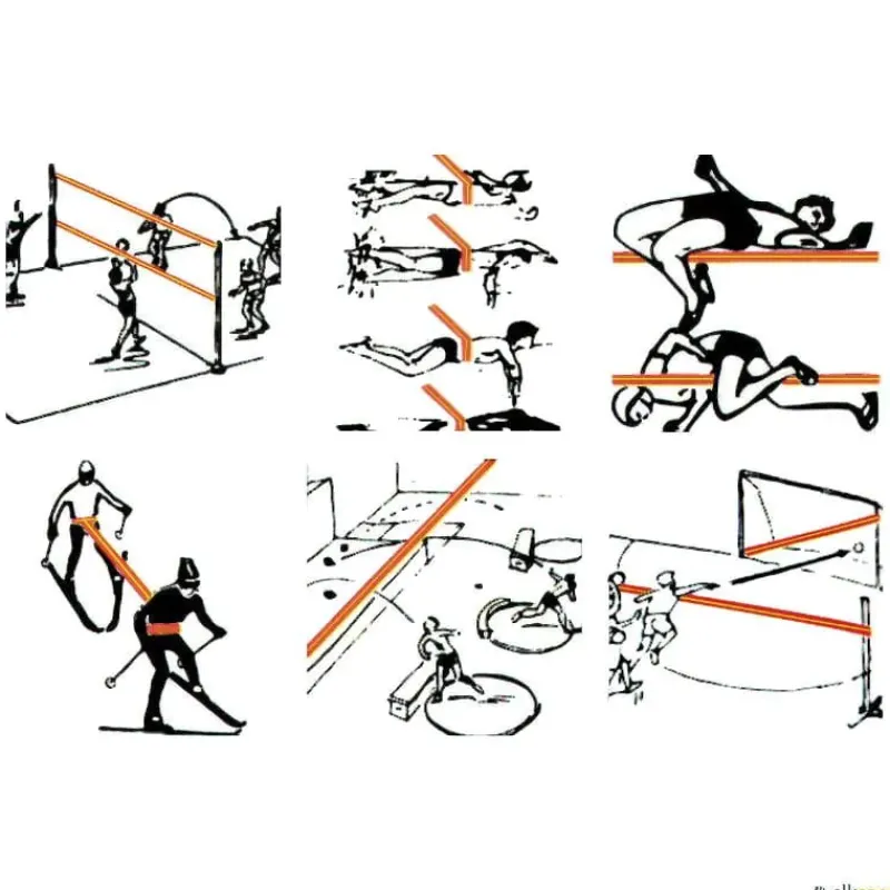 Banda delimitadora elástica Reivo| Entrenamiento|Marcaje Y Delimitación