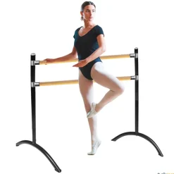Barra de ballet portátil doble| Ballet