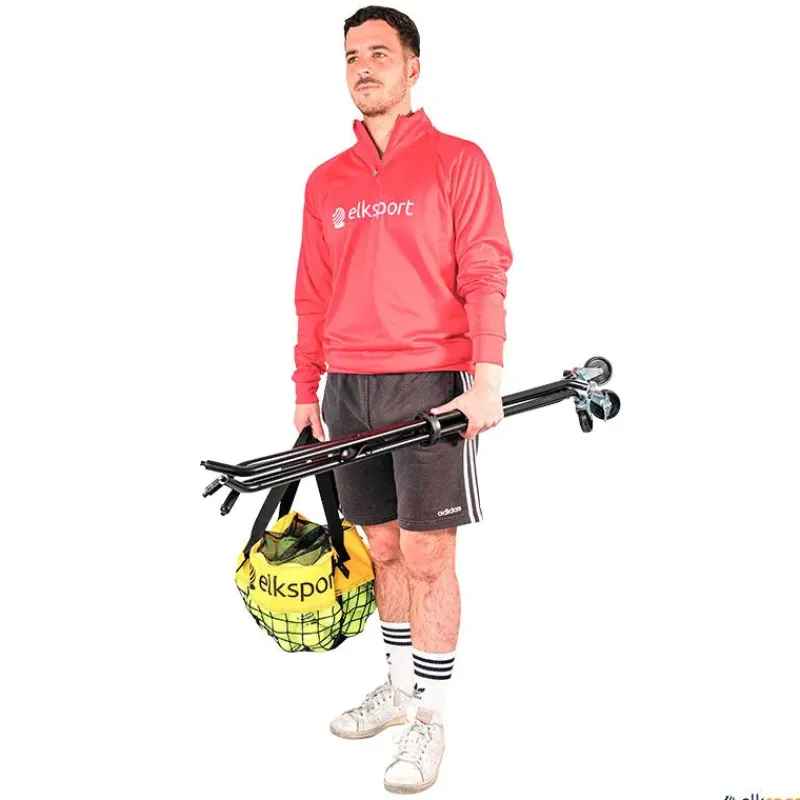 Elk Sport Carro guardapelotas plegable| Almacenaje Y Transporte|Pádel