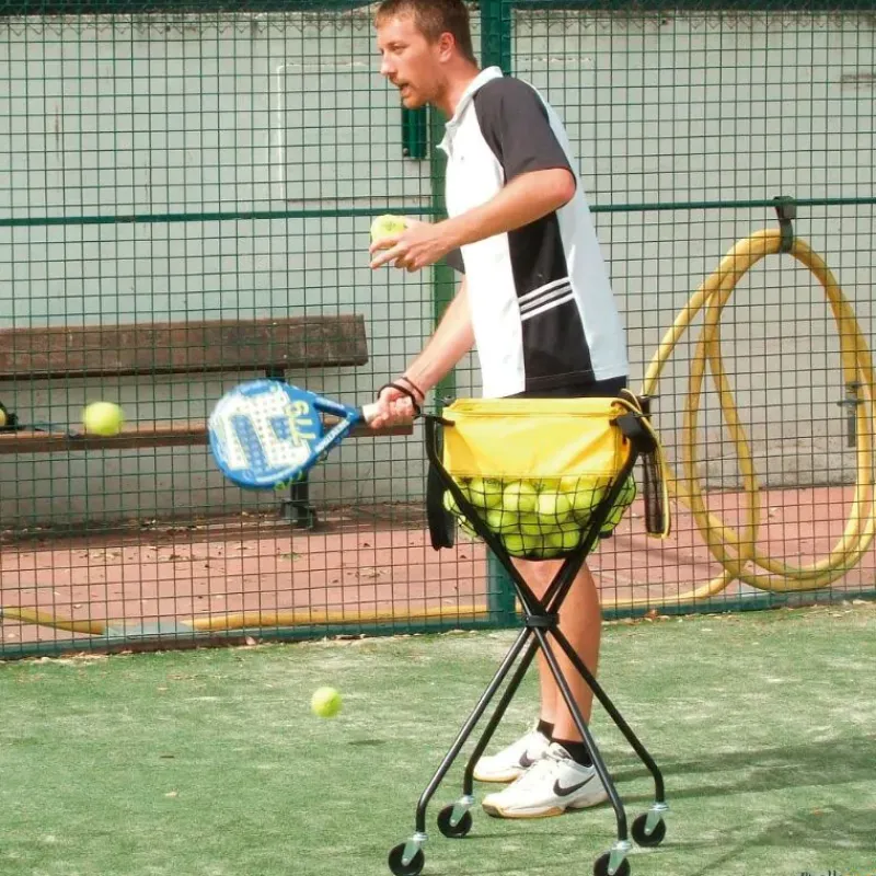 Elk Sport Carro guardapelotas plegable| Almacenaje Y Transporte|Pádel