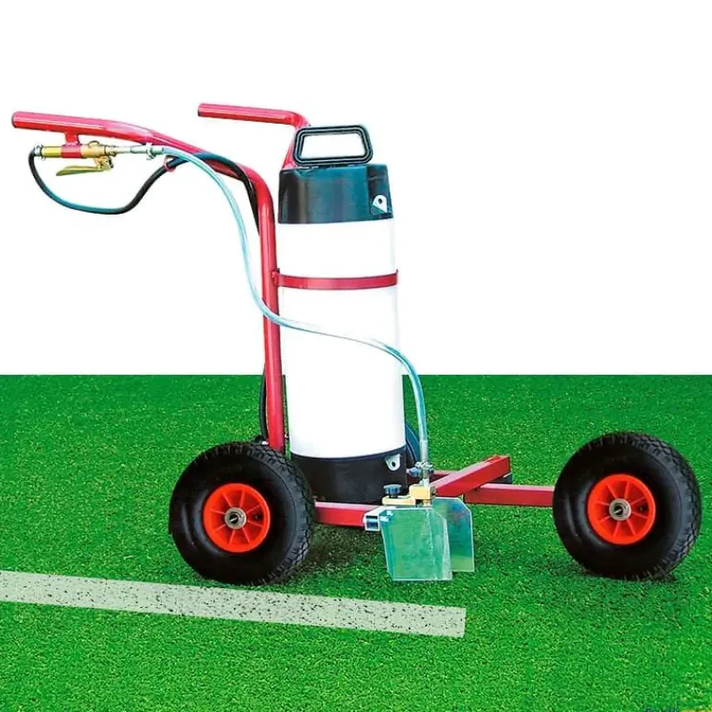 Barret Carro marca campos pintura con bombeo manual| Carros Marca Campos|Fútbol