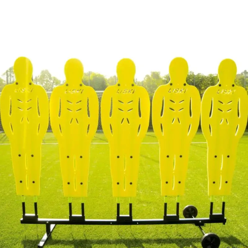 Liski Carro para barrera de siluetas Pro Soft| Fútbol|Fútbol
