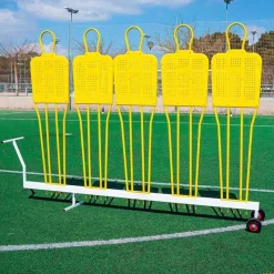 Elk Sport Carro para barrera de siluetas Elk acero| Fútbol|Fútbol