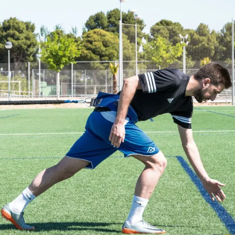 Elk Sport Cinturón 3 enganches | Cierre velcro| Entrenamiento|Elásticos