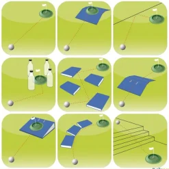 Elk Sport Conjunto hoyos, palos y bolas de golf| Golf