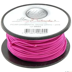 Mister Babache Cuerda para palos de diábolo rosa (25 m)| Malabares