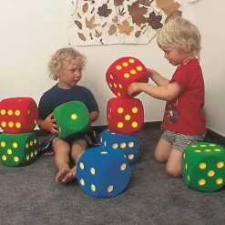 Volley Dado de espuma| Lanzamiento Y Recepción|Dados De Espuma