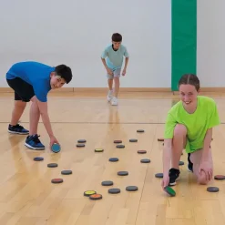 Elk Sport Dar la vuelta a los discos| Juegos Cooperativos|Juegos Cooperativos