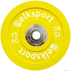 Elk Sport Disco olímpico Bumper competición| Discos|Fuerza