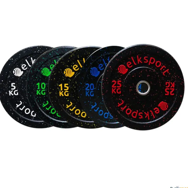 Elk Sport Disco olímpico Bumper Hi Temp| Discos|Fuerza