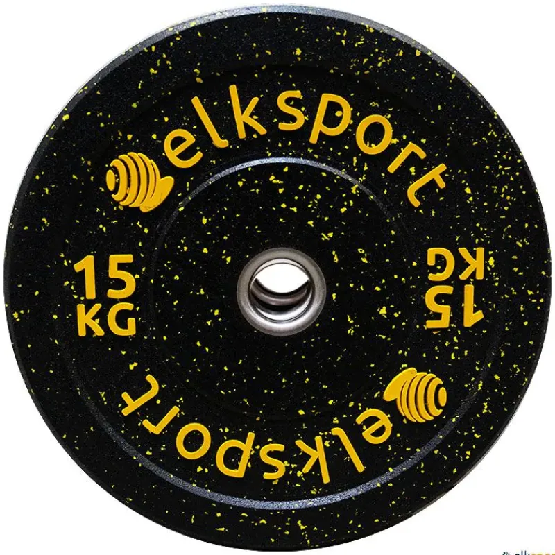 Elk Sport Disco olímpico Bumper Hi Temp| Discos|Fuerza