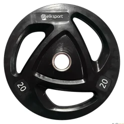 Elk Sport Disco olímpico de goma| Discos|Fuerza