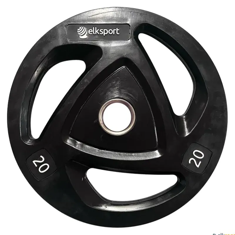Elk Sport Disco olímpico de goma| Discos|Fuerza