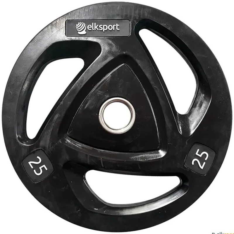 Elk Sport Disco olímpico de goma| Discos|Fuerza