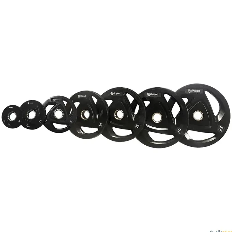 Elk Sport Disco olímpico de goma| Discos|Fuerza