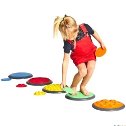 Gonge Discos táctiles serie 1| Psicomotricidad|Estimulación Sensorial