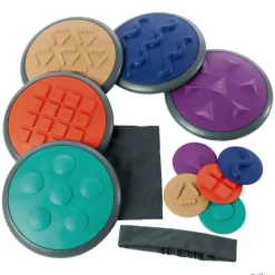 Gonge Discos táctiles serie 2| Psicomotricidad|Estimulación Sensorial