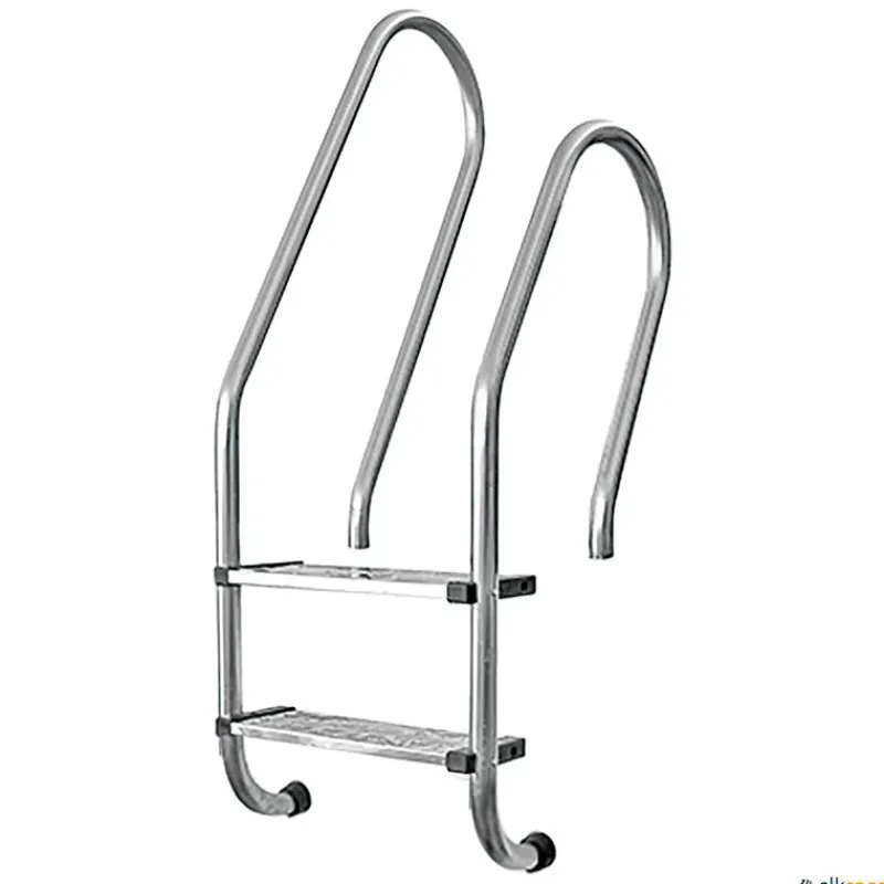 Escalera acceso asimétrica 2 peldaños| Equipamiento Piscina