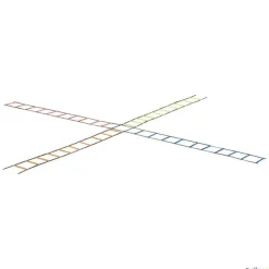 Elk Sport Escalera cuádruple de velocidad - agilidad| Escaleras De Velocidad|Velocidad / Agilidad