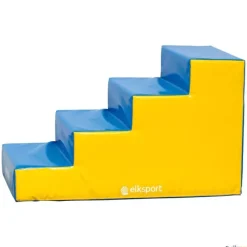 Elk Sport Escalera grande de espuma forrada cosida| Formas Geométricas De Espuma|Figuras Espuma Psicomotricidad