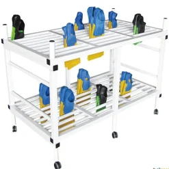 Elk Sport Estantería para aletas| Muebles Piscina|Aletas