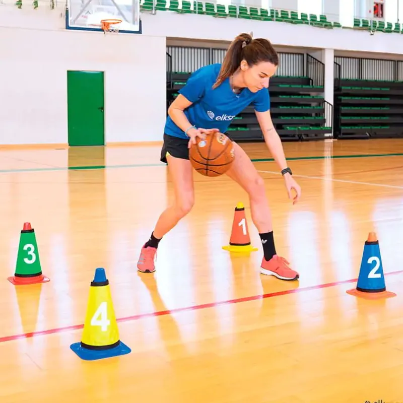 Elk Sport Fundas numeradas para conos (10 unidades)| Conos|Conos