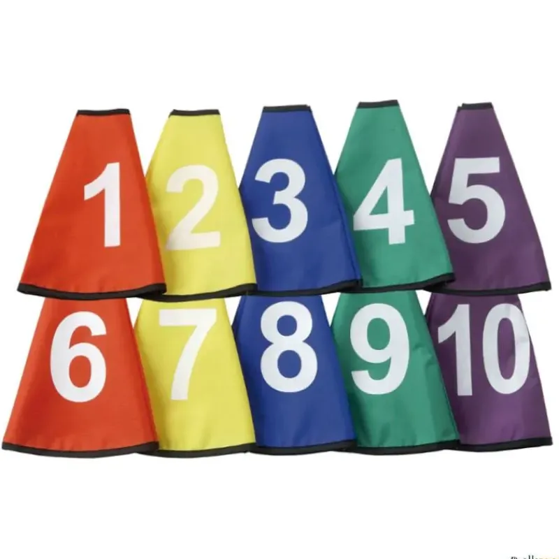 Elk Sport Fundas numeradas para conos (10 unidades)| Conos|Conos