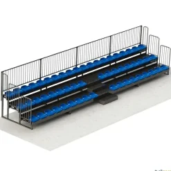 Grada desmontable estándar| Gradas