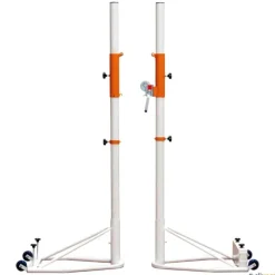 Elk Sport Juego 2 postes multideporte móviles hierro| Tenis|Bádminton