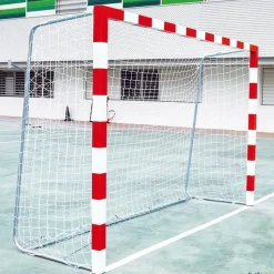 León de Oro Juego 2 redes balonmano / fútbol sala | Poliéster| Balonmano|Fútbol Sala