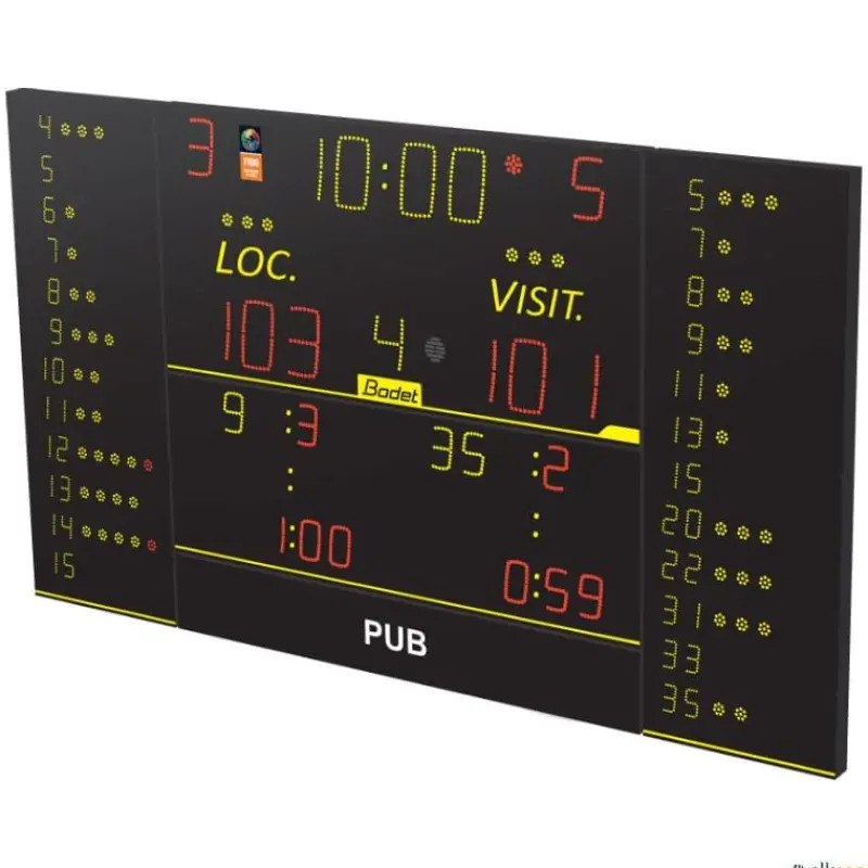 Bodet Marcador 8NT325 F10 Alpha| Marcadores|Baloncesto