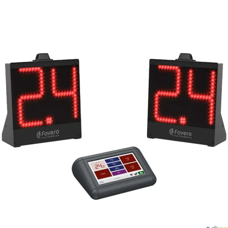 Favero Marcadores 24-30 segundos autónomos inalámbricos| Marcadores|Baloncesto