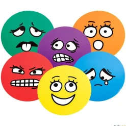 Elk Sport Marcas de suelo emociones (6 unidades)| Psicomotricidad|Inteligencia Emocional
