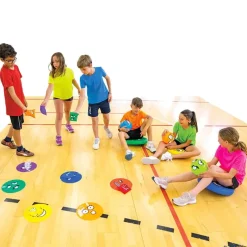 Elk Sport Marcas de suelo emociones (6 unidades)| Psicomotricidad|Inteligencia Emocional