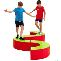 Elk Sport Media rueda de espuma forrada cosida| Formas Geométricas De Espuma|Figuras Espuma Psicomotricidad