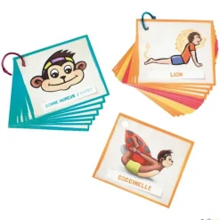 Mini tarjetas de posturas y emociones PedaYoga| PedaYoga
