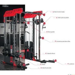 BH Máquina de musculación Power Smith G140| Máquinas De Musculación