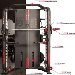 BH Máquina de musculación Rack Smith| Máquinas De Musculación